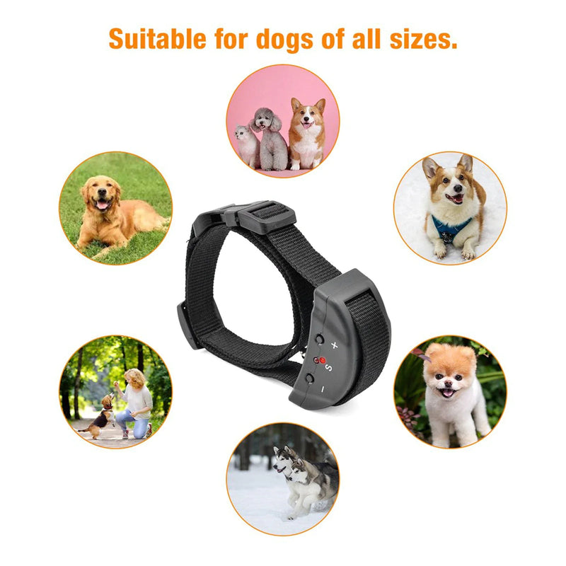 Automatic Anti Bark Barking Dog Shock Control Collar Device Large Medium Small