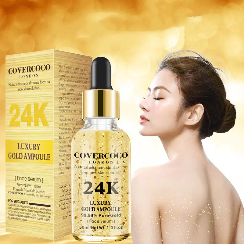 24K Gold Face Serum Moisturizer and Firming Essence