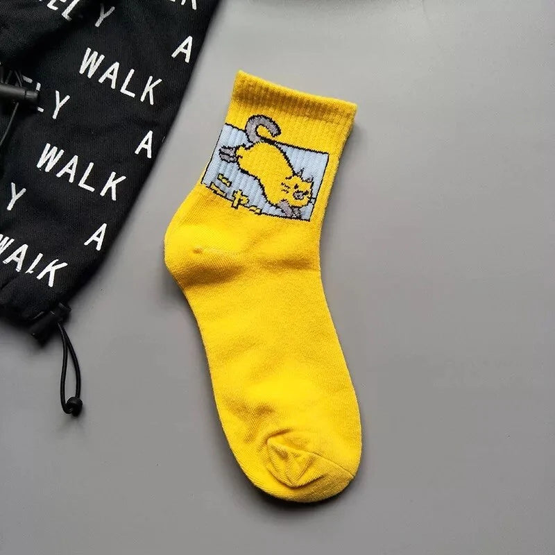 Hip Hop Long Socks for Girls