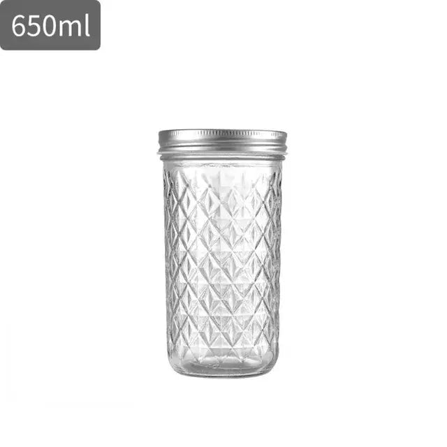 Transparent Glass Sealed Bottle