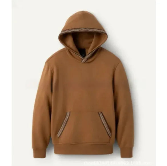 Fleece-Lined Pullover Hoodie