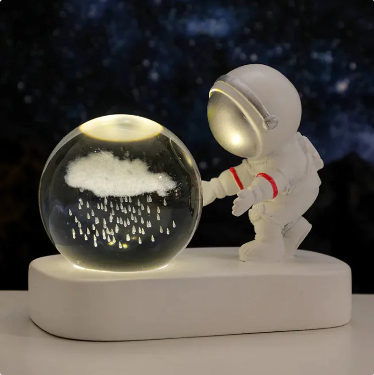 Galactic Dreams Astronaut Night Light