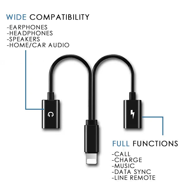 SuperCharger? Dual Music & Charging Adapter