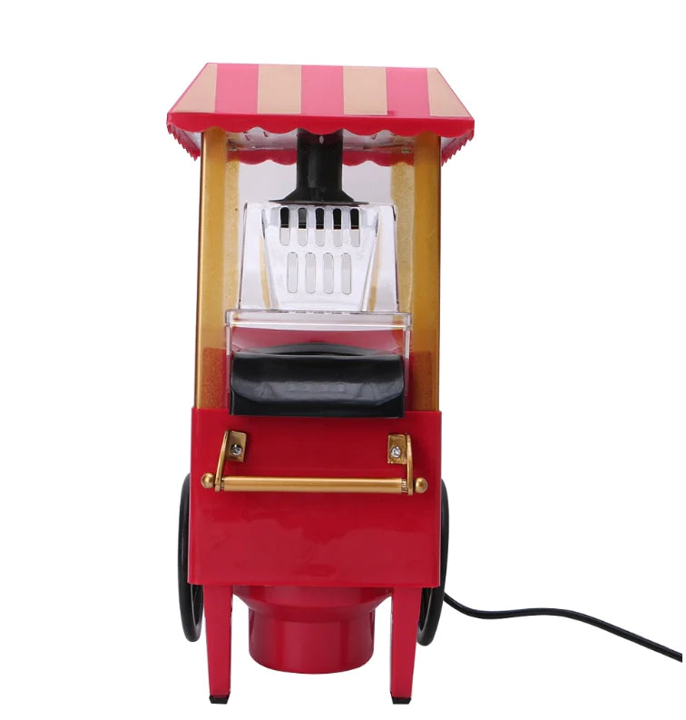 Home Cart with Popcorn Machine and Popper
