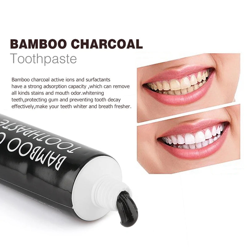 Activated Charcoal Teeth Whitening Toothpaste