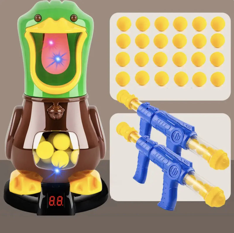 Soft Bullet Duck Shooting Target Toy Set for Kids