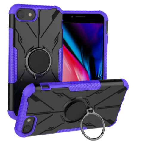 Two-in-One Anti-Fall Mobile Phone Case with Ring Bracket