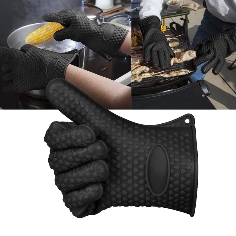 Silicone Heat Resistant Gloves