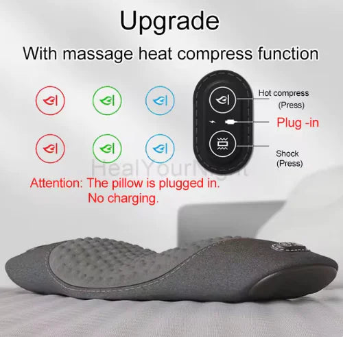 Neck & Waist Massage Pillow