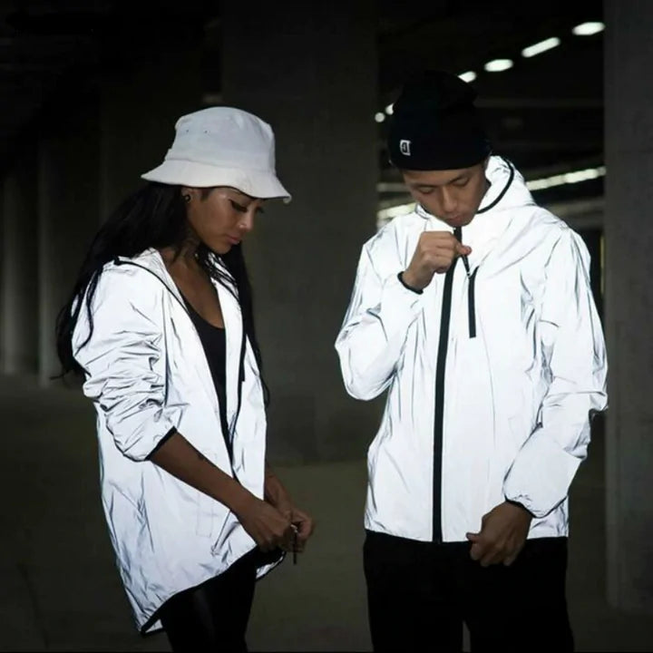 FashionFad Reflective Windbreaker