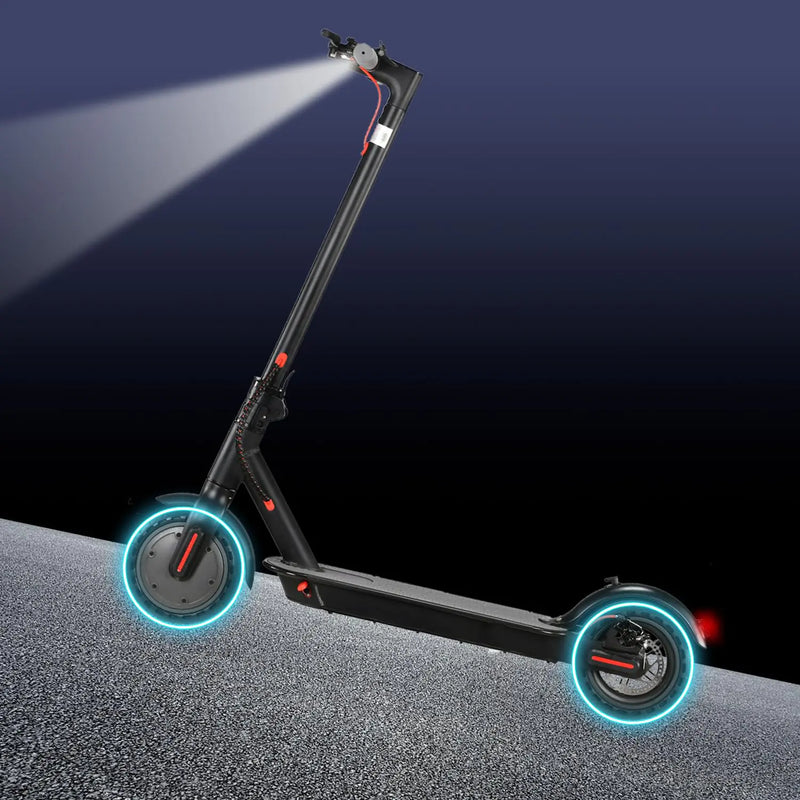 Electric Scooter Adults Foldable 8.5"/10" Tires E Scooter for Adults 19 Mph 350W/500W Motor Fast Scooter Kick Scooters Max 21 Miles Long Range for Commuting Heavy Duty E-Scooter (S1-Grey)