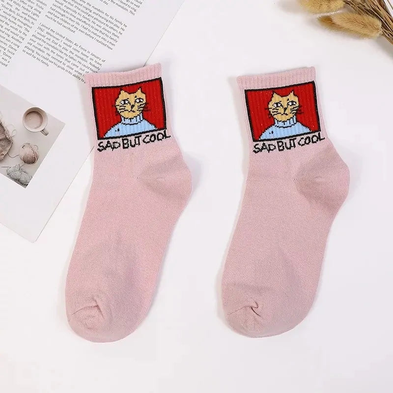 Hip Hop Long Socks for Girls