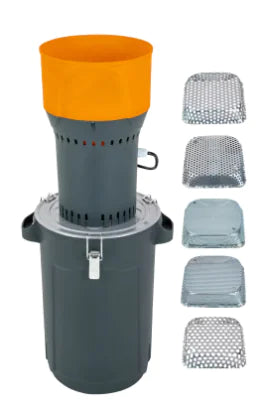 25L/50L/60L Electric Grain Mill Grinder, with 5 Sieves, Grain Grinder Mill, Electric Corn Grinder, Wheat Grinder