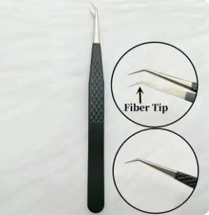 Precision Lash Tweezers for Mega Volume Extensions