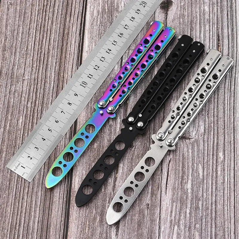 Portable Butterfly Training Knife