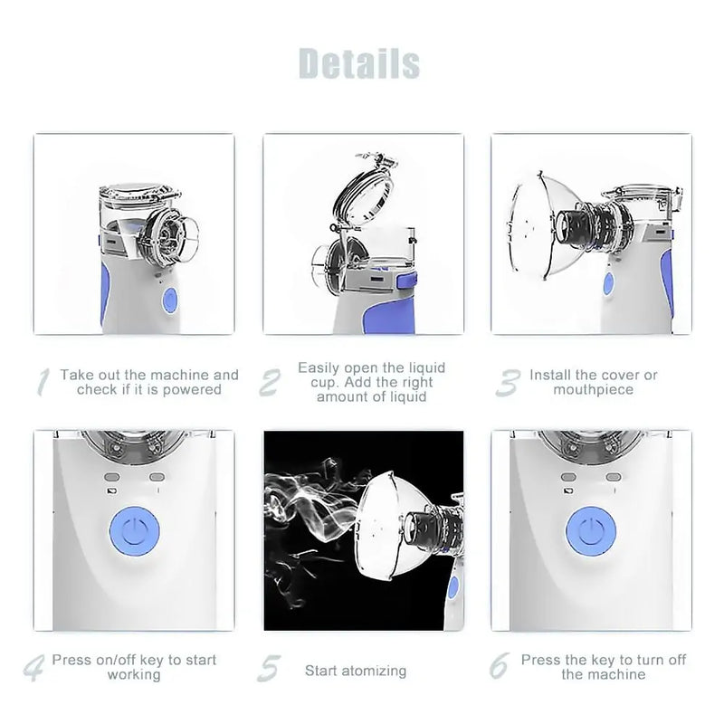 Portable Cool Mist Nebulizer