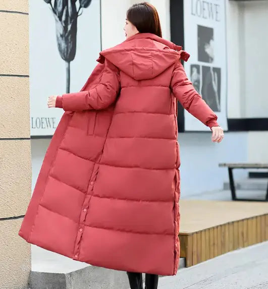 Women Long Cotton Coat