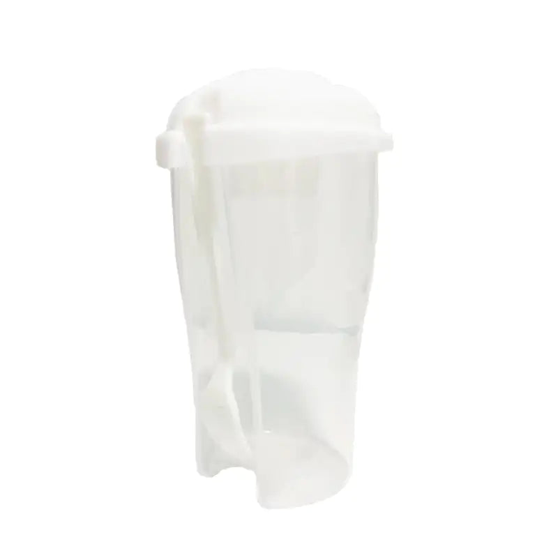 Cup Container with Fork Set