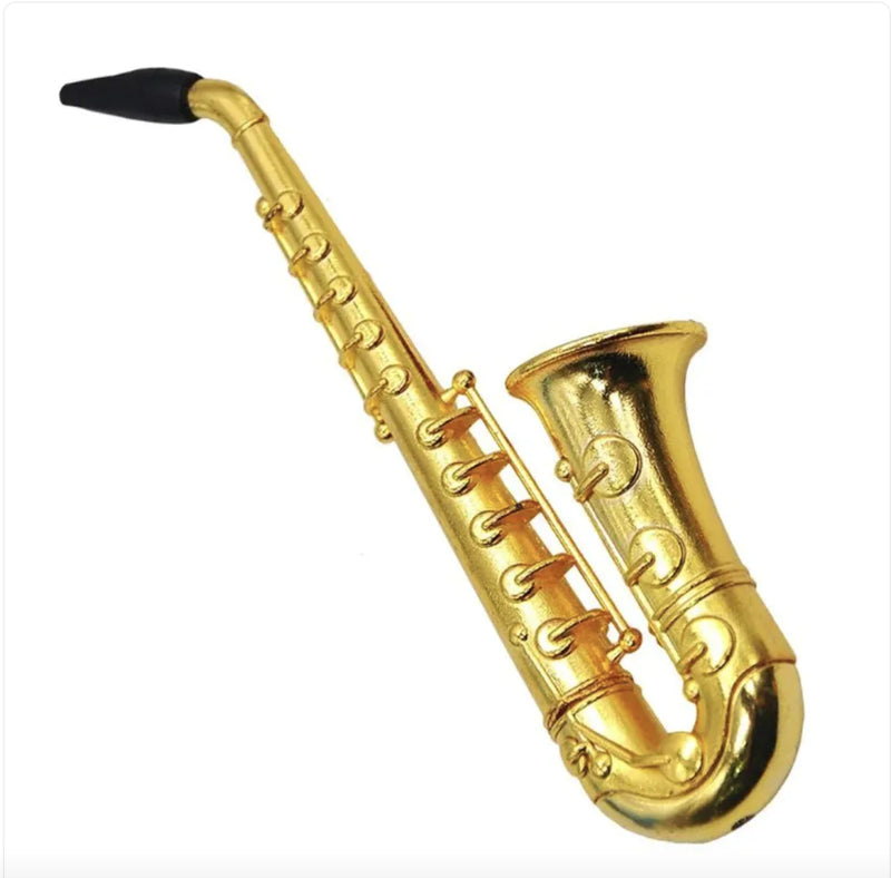 Metal small saxophone pipe