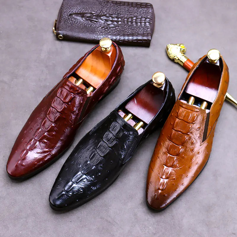 Crocodile Pattern Men&