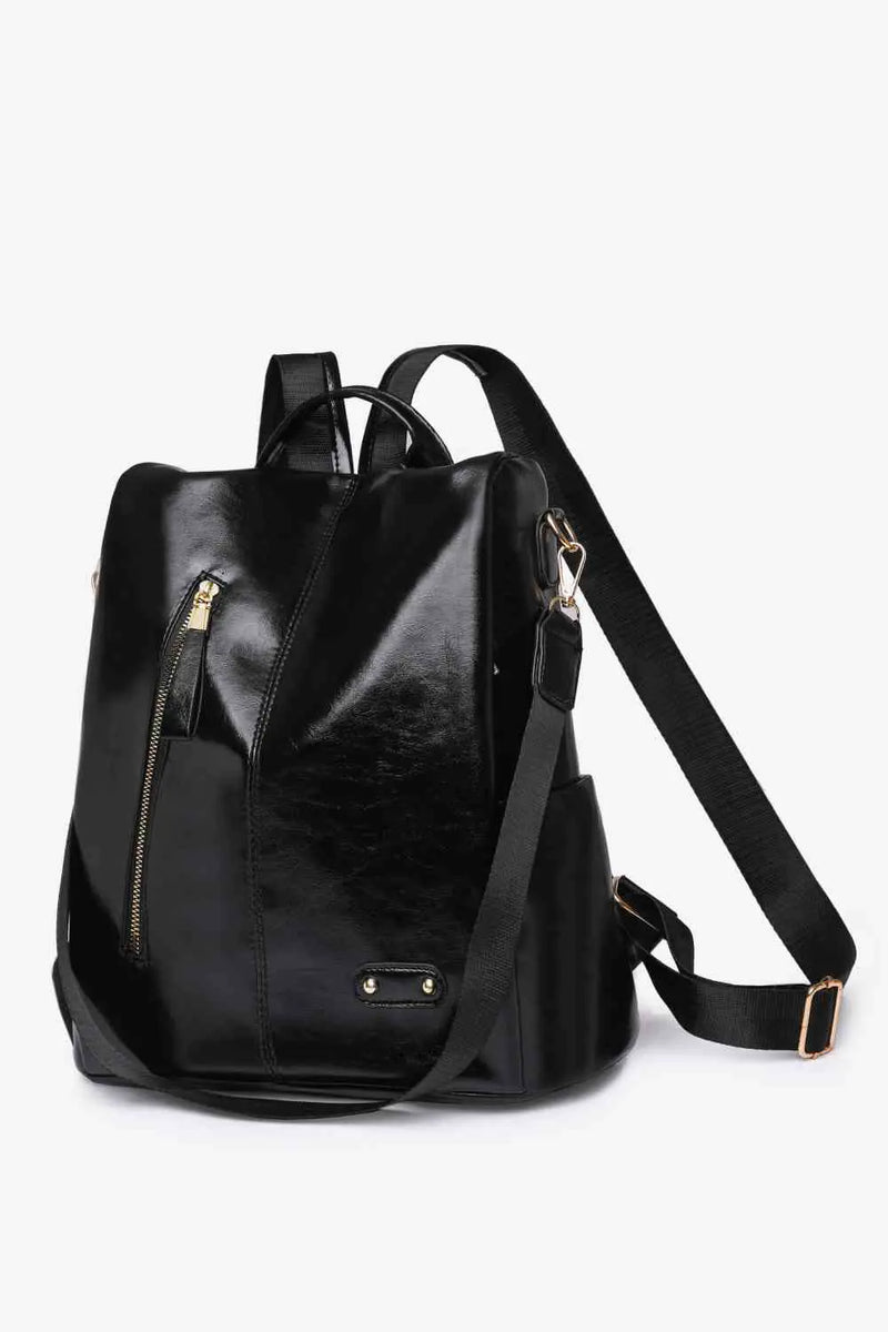 Marcy Zipper Pocket Backpack-