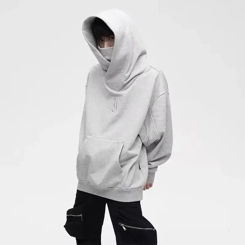 Ninja Streetwear Turtleneck Hoodies For Men