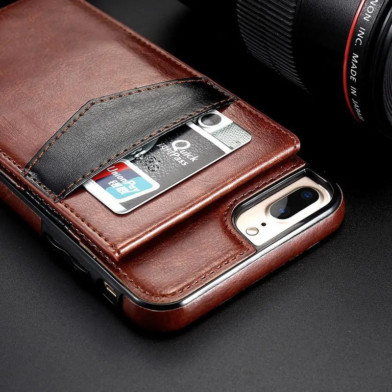 Vertical Flip Wallet Case