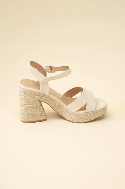 Chunky Sandal Heel