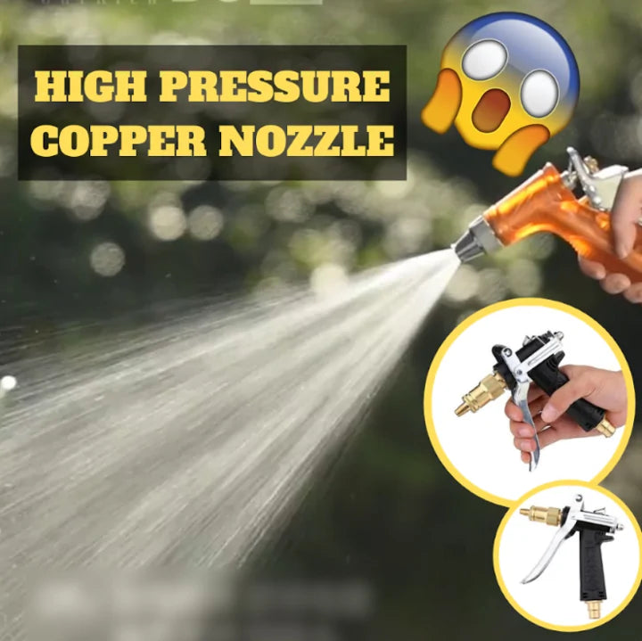 Copper High-Pressure Watering Nozzle