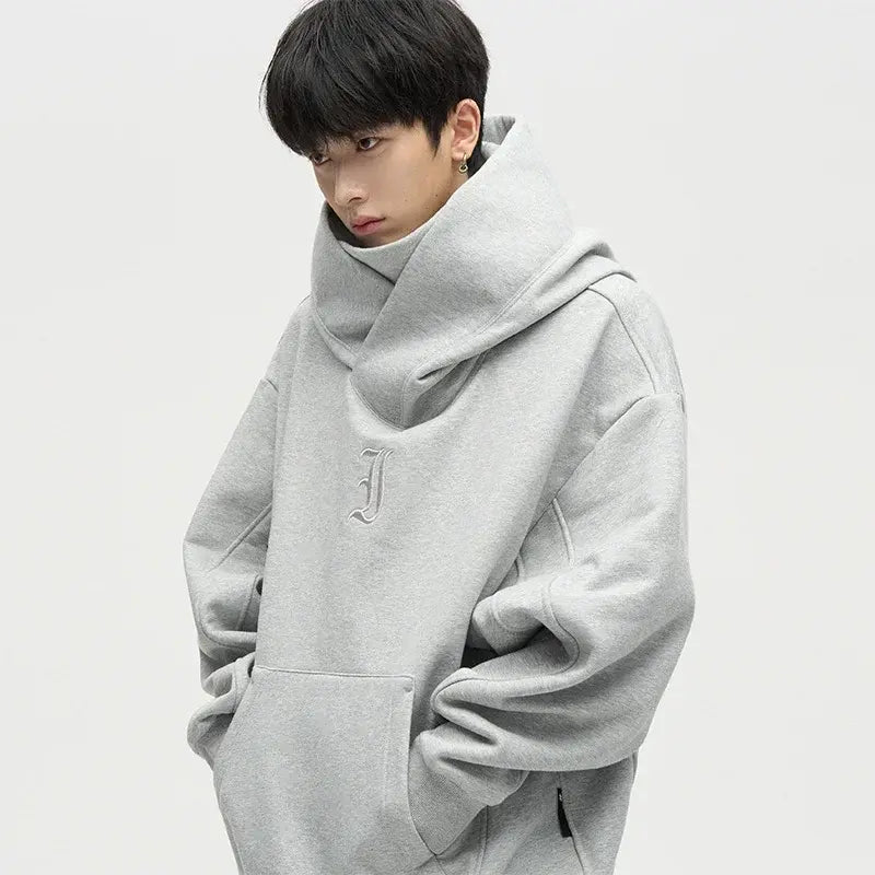 Ninja Streetwear Turtleneck Hoodies For Men