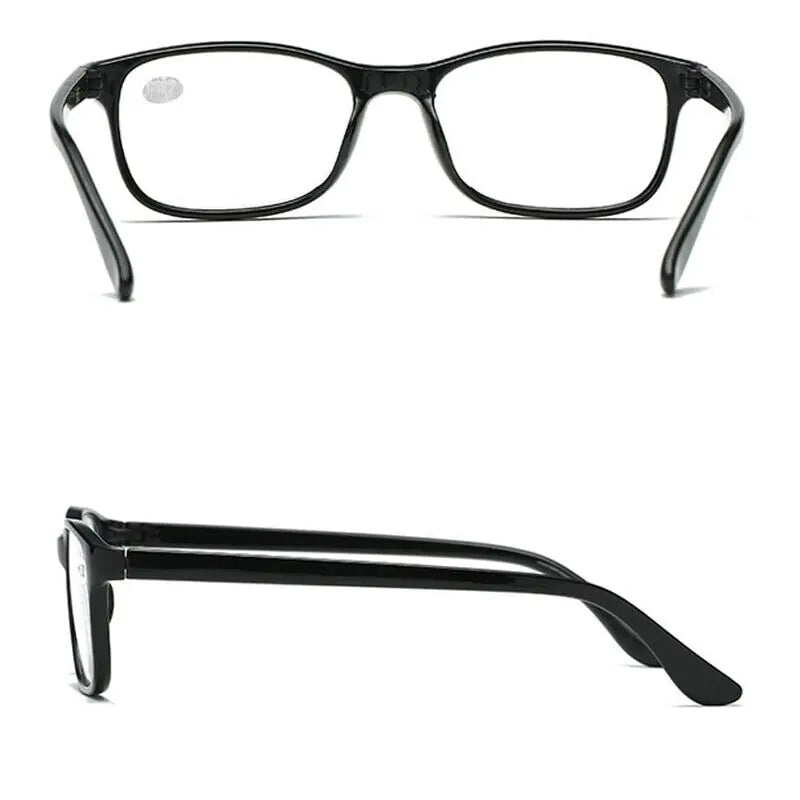 Reading Glasses Mens Womens Unisex Readers Eyeglasses 4 Pack Glasses New Square