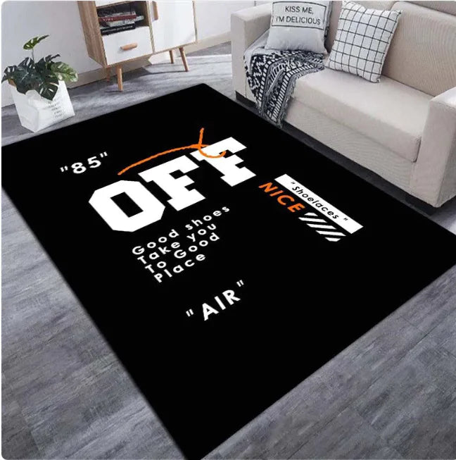 Hypebeast Bedroom Shoes & Rug - Ideal Gift for Any Space