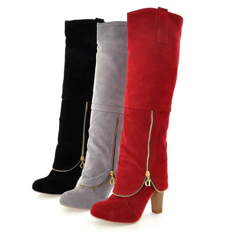 High-Top Suede Women&