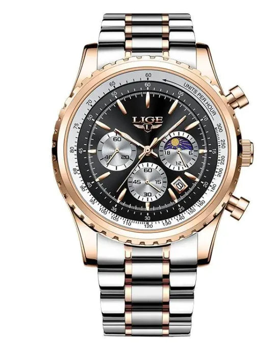 Lunar Elite Men’s Multifunction Quartz Watch