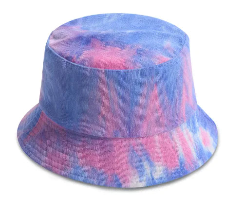 Corduroy Tie-Dye Fisherman Hat