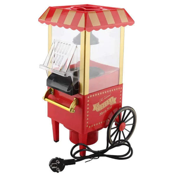 Home Cart with Popcorn Machine and Popper