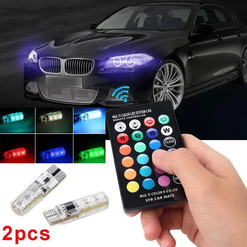 LED Car Light With Remote Control