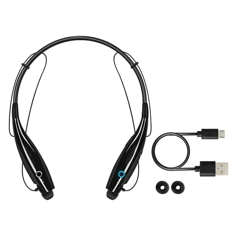 Bluetooth Neckband Wireless Headphones Mic Headset Stereo Earbuds Earphone