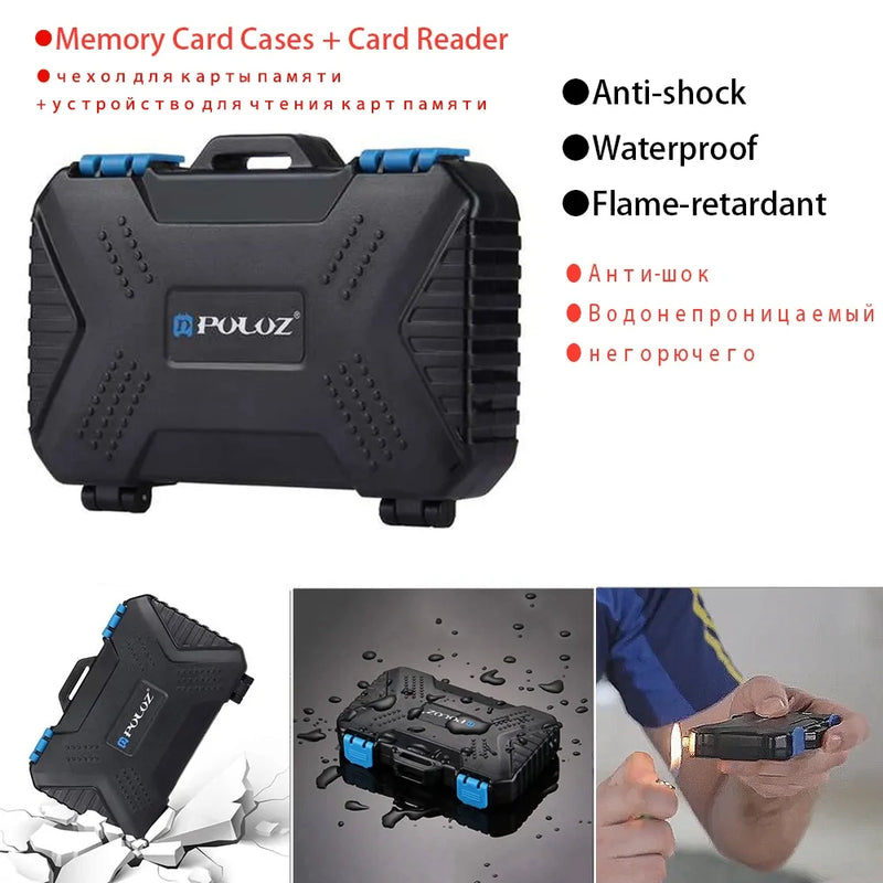 Memory Card Reader & Holder