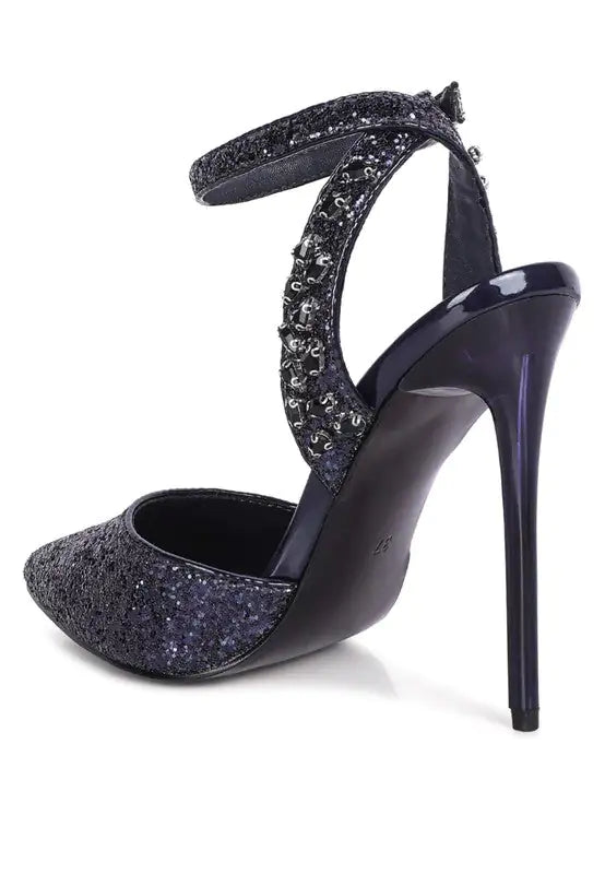 Glitter Stiletto Heels