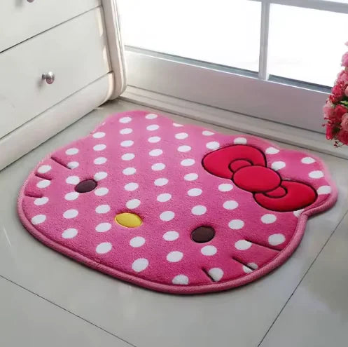 Kawaii Kitty Quick-Dry Floor Mat