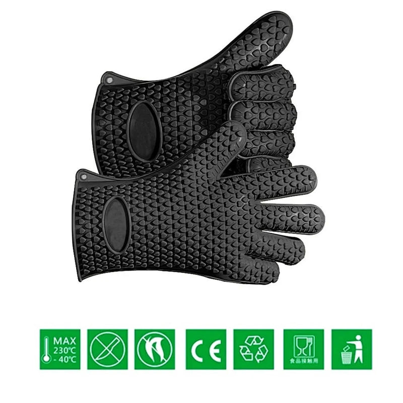 Silicone Heat Resistant Gloves