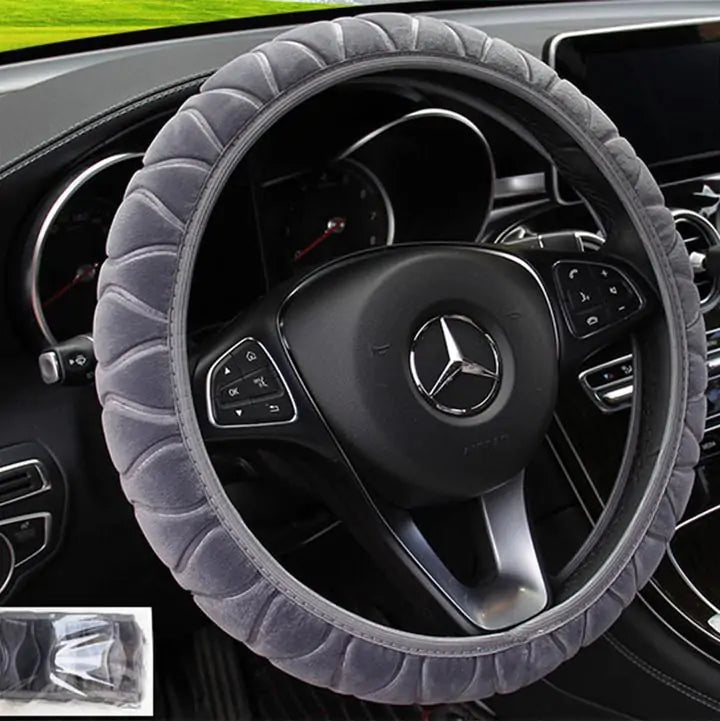 Non Slip Lush Steering Wheel Cover