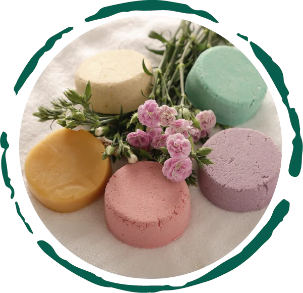 All-Natural Shampoo Bar. Plastic-Free