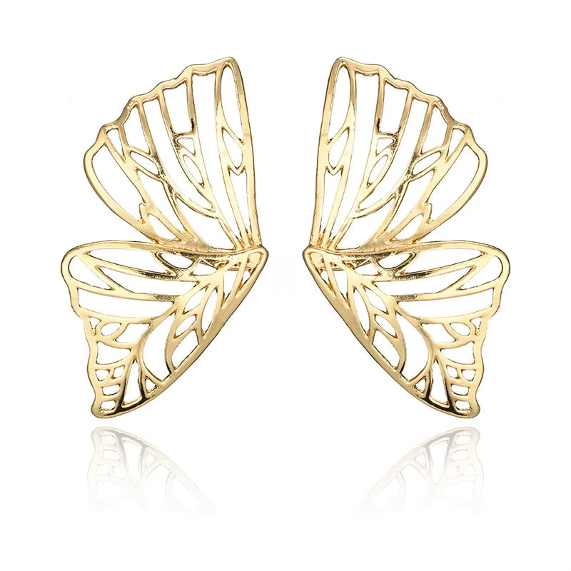 Butterfly -Gold Earrings