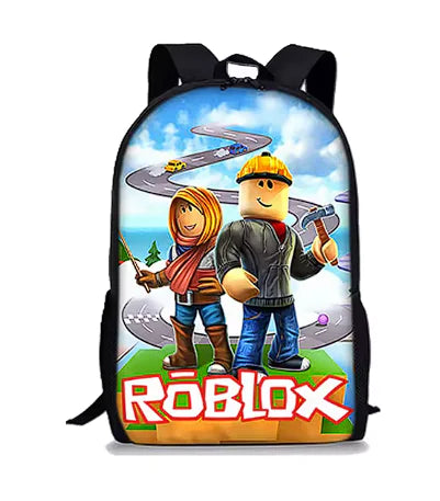 3D Cartoon Roblox Backpack for Kids