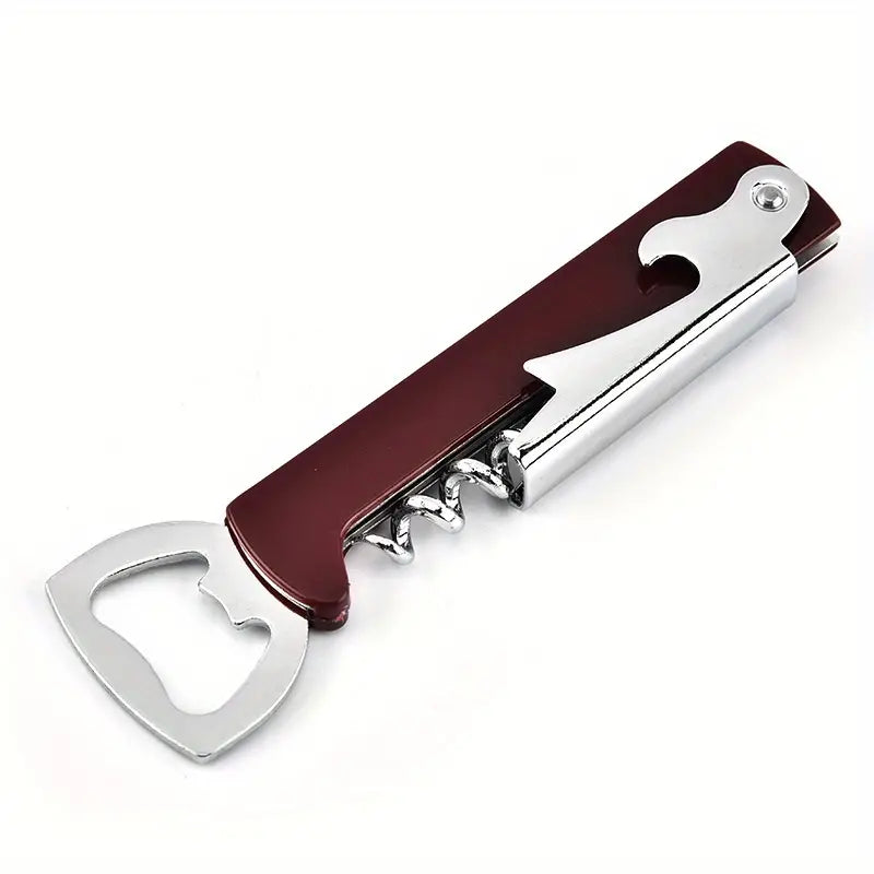 Bottle Opener Keychain Corkscrew for Wine and Beer