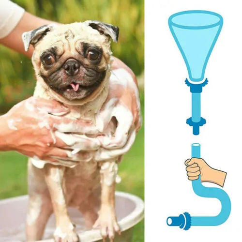 Pet Shower Head Cleaner Sprinkler Hose