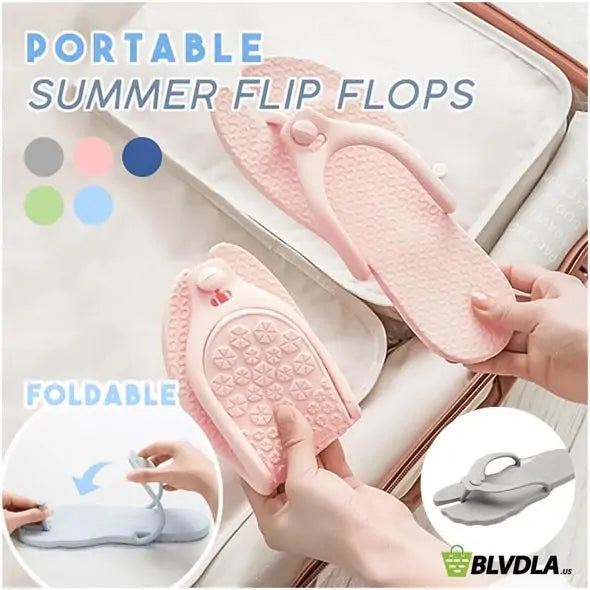 Portable Summer Flip Flops