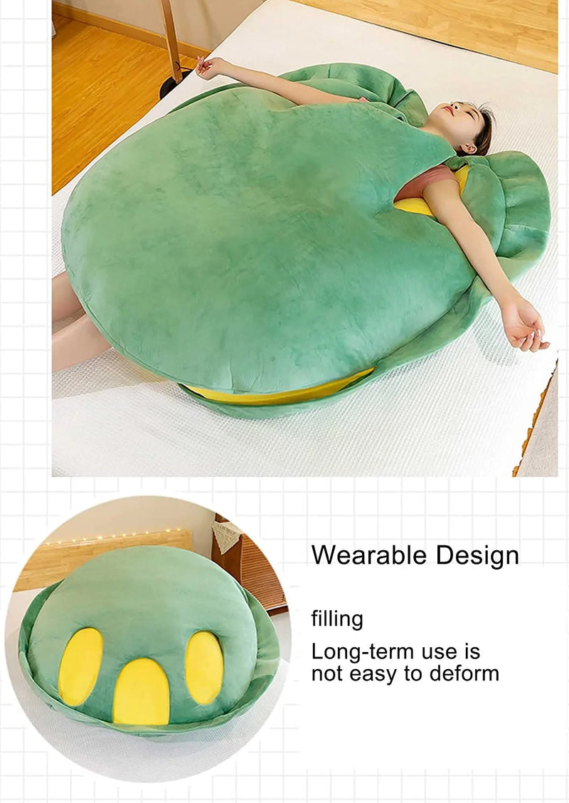 Wearable Turtle Shell Pillows